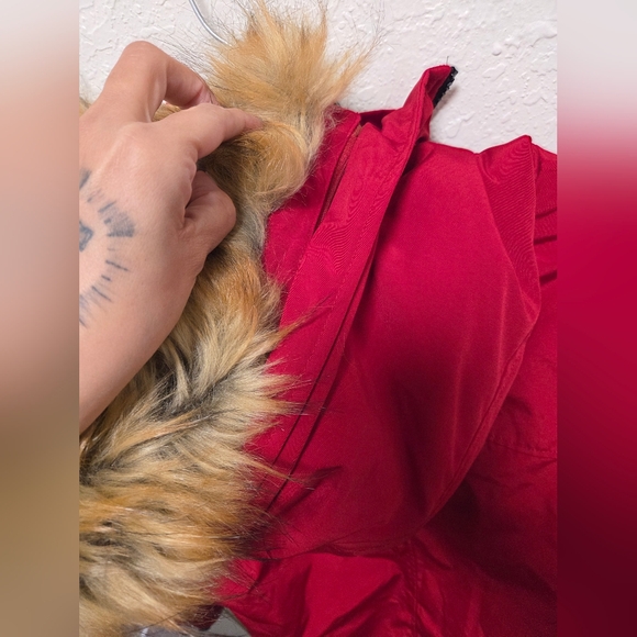 Guess Red Mens Coat - Picture 3 of 5